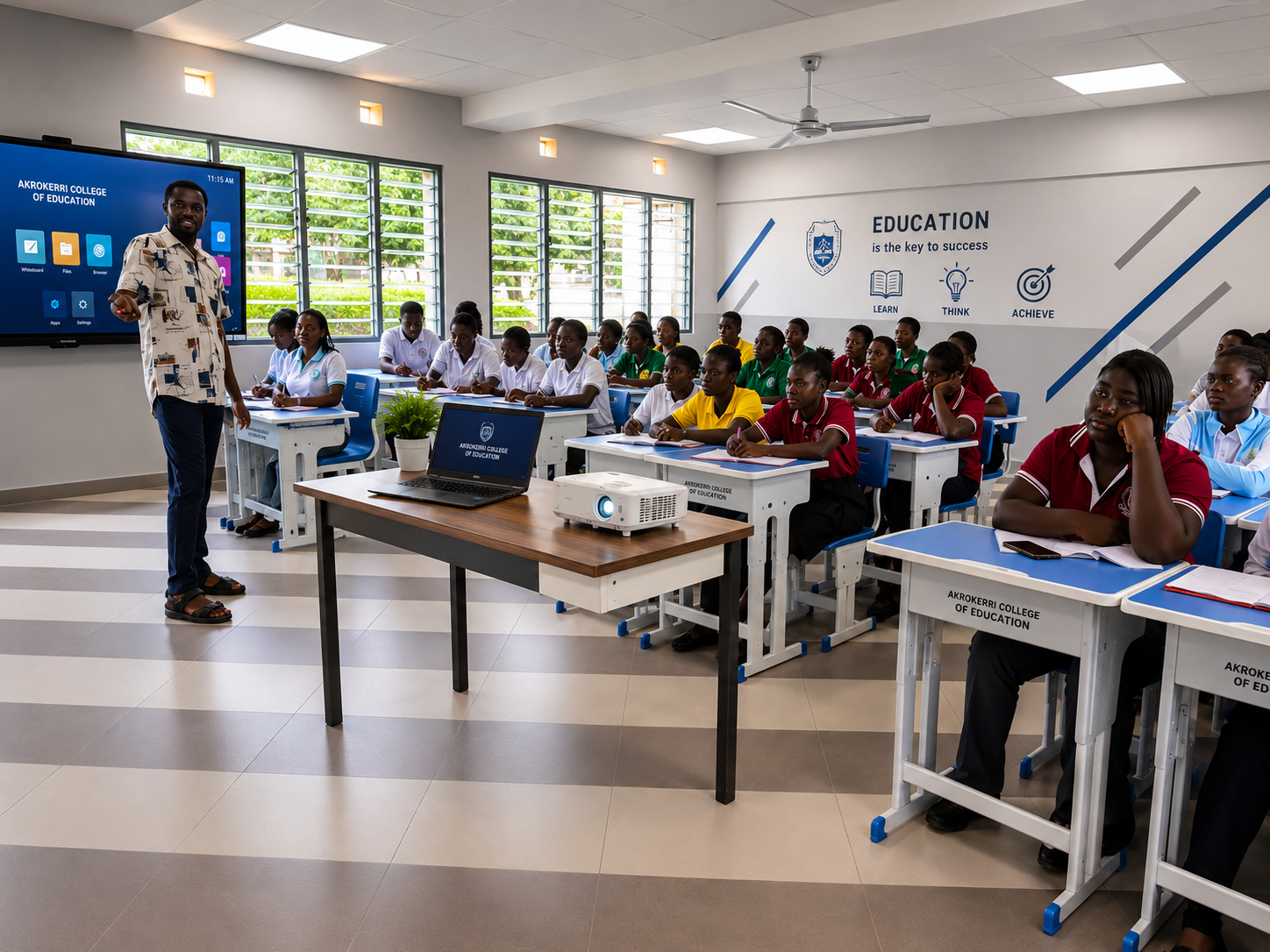 Akrokerri College of Education learning facility